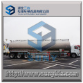 Milk Tanker Storage 3 axle Stainless Steel Tank Semi Trailer